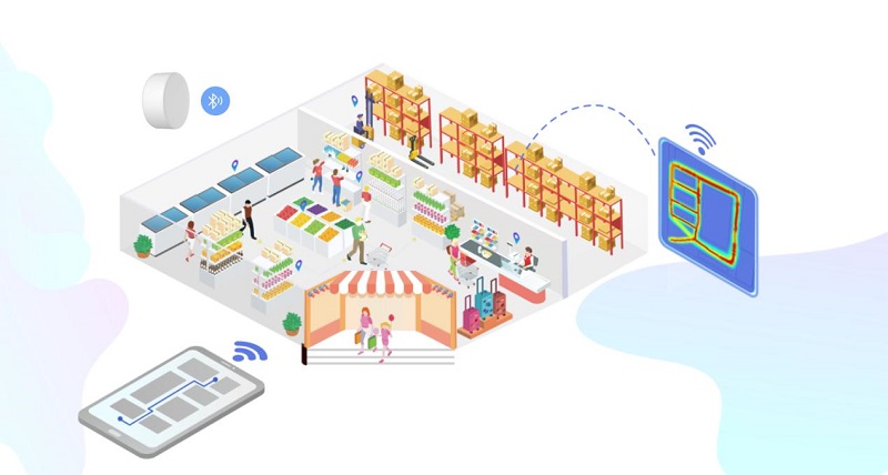 室内定位导航设备认准云里物里iBeacon