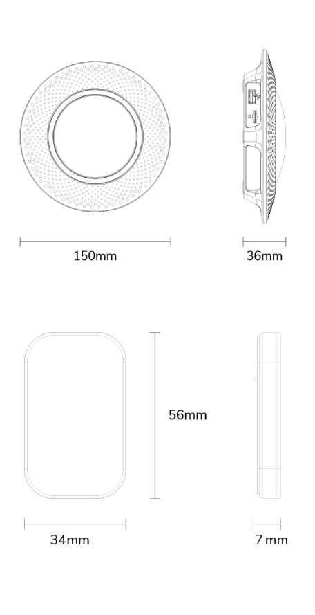 可连接资产管理套件尺寸图