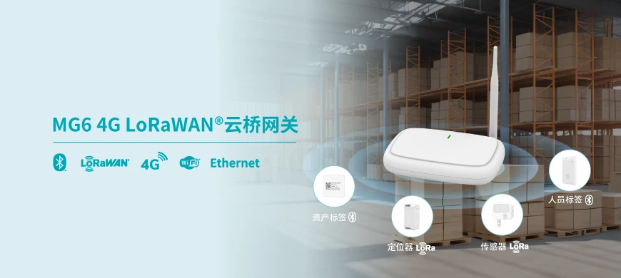 MG6 4G LoRaWAN 云桥网关