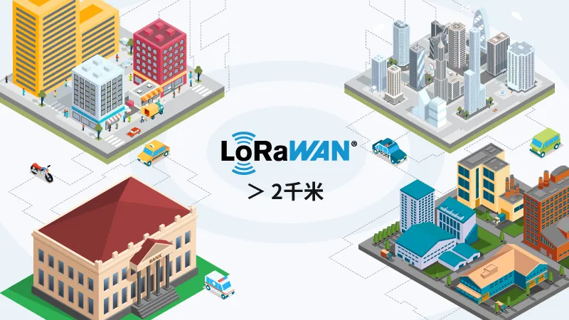 LWC01可在超过2公里的距离内实现可靠通信