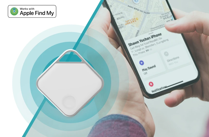 云里物里还推出了F6 Smart Finder融入苹果Find My网络生态