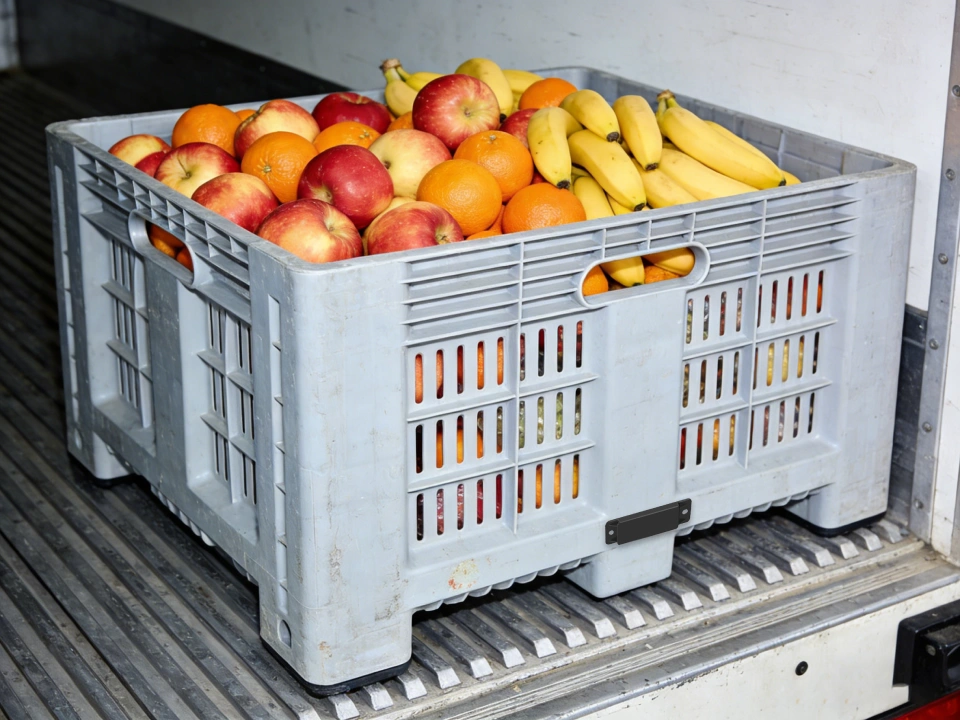 水果周转筐固定MTB07长续航卡板资产标签