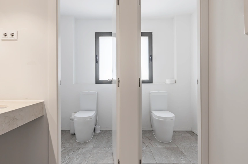 卫生间隔间占用检测