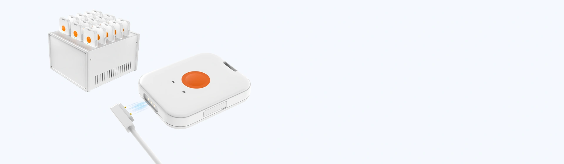 磁吸充电，批量充电